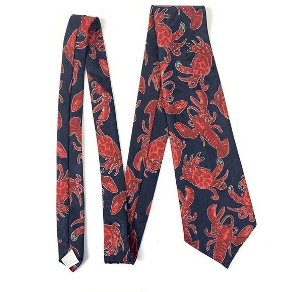 Fratello Mens Necktie Ocean Lobster Crab Novelty - Picture 4 of 6